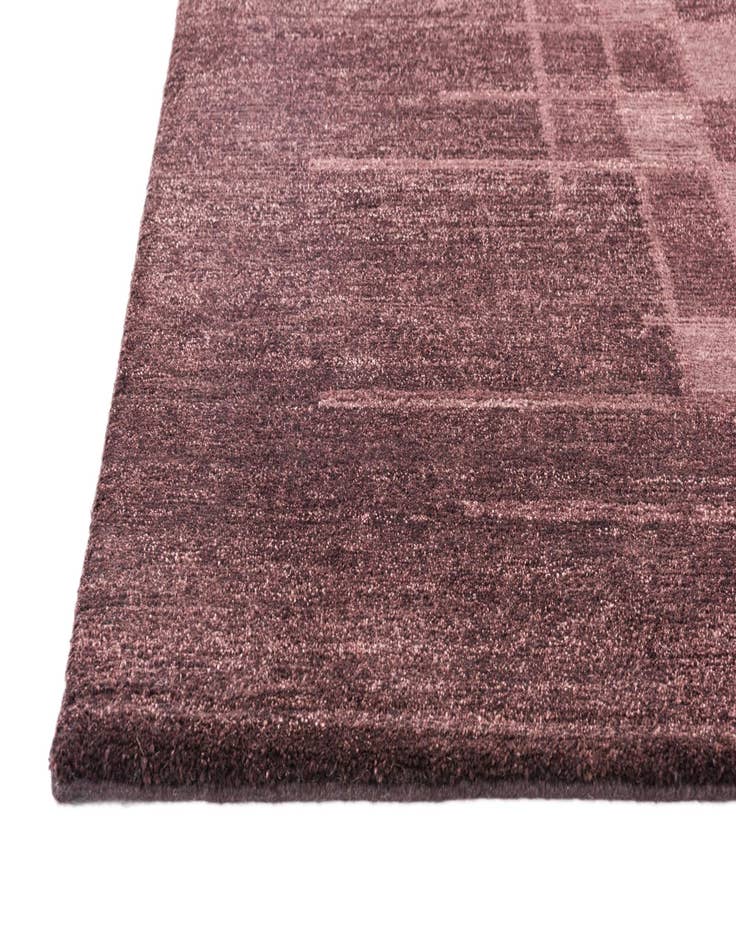 Detail image of  4' 6 x 6' 4  Hand Knotted Nepal Wool Rug