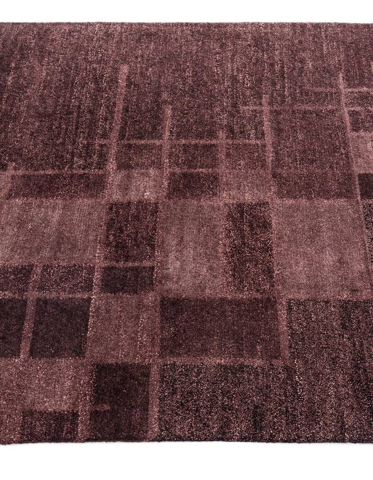 Detail image of  4' 6 x 6' 4  Hand Knotted Nepal Wool Rug