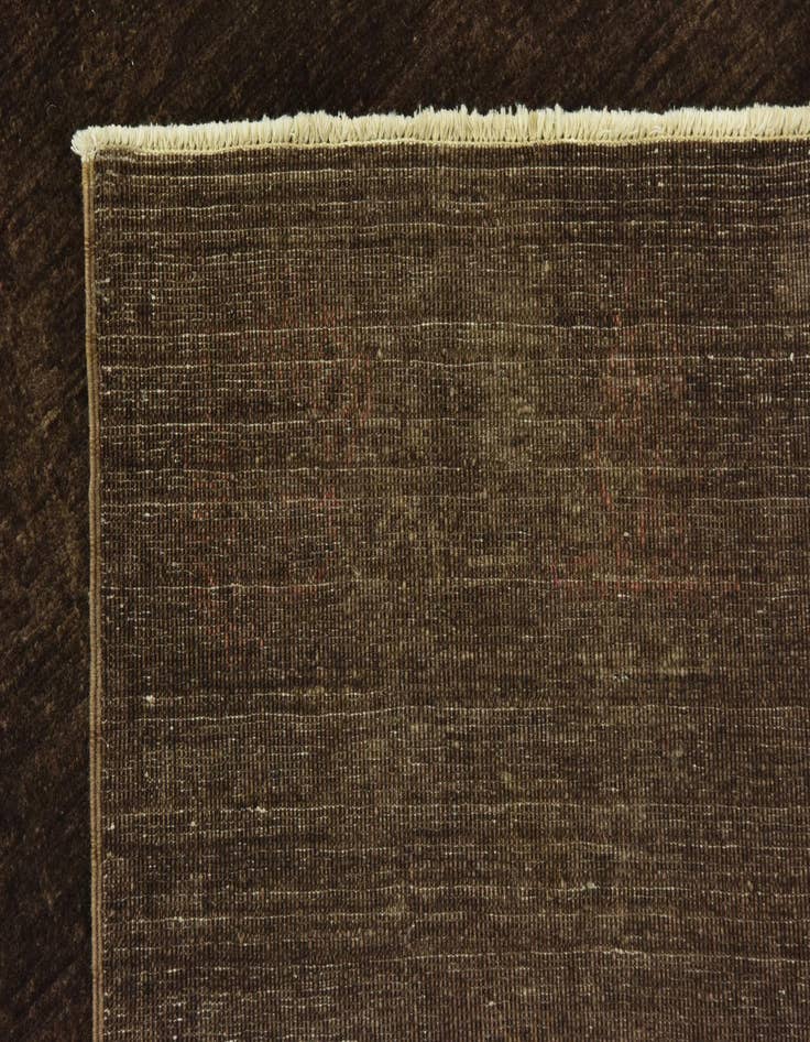 Detail image of  4' x 5' 10  Hand Knotted Over-Dyed Ziegler Rug