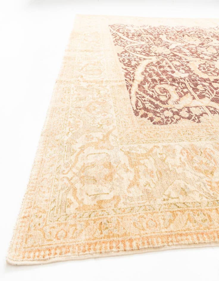 Detail image of  11' 9 x 17' 10  Hand Knotted Peshawar Ziegler Oriental Rug