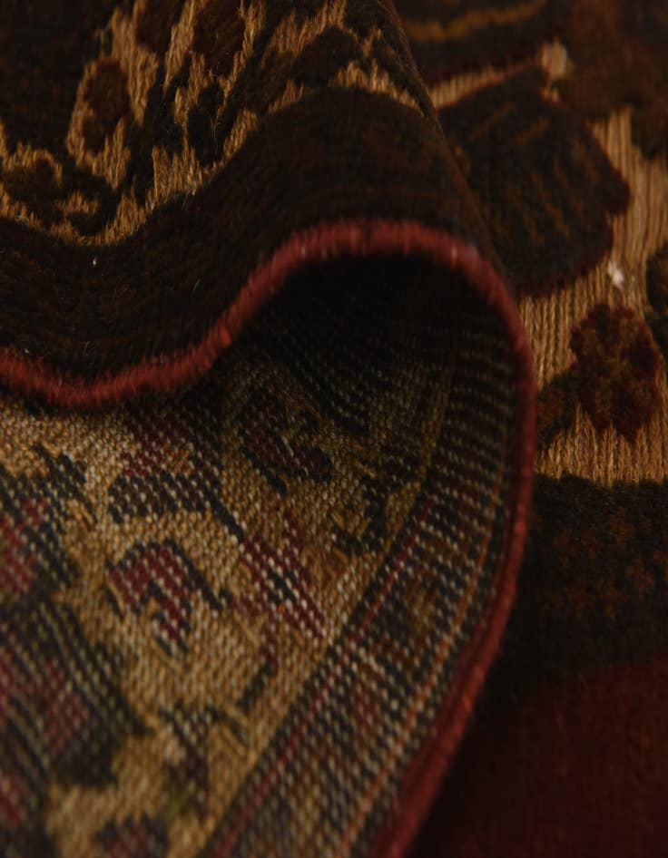 Detail image of  3' 10 x 6' 3  Hand Knotted Sumak Wool Rug