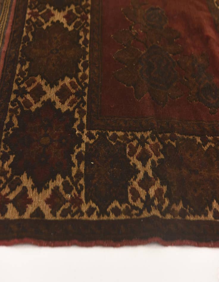 Detail image of  3' 10 x 6' 3  Hand Knotted Sumak Wool Rug