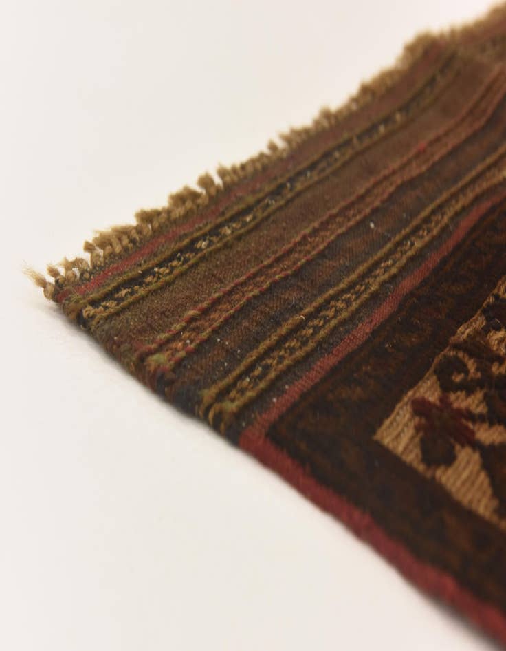 Detail image of  3' 10 x 6' 3  Hand Knotted Sumak Wool Rug