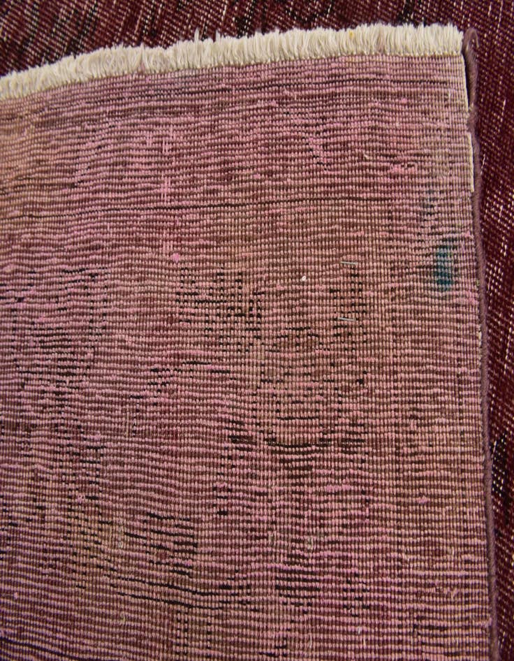 Detail image of  6' 10 x 9' 10  Hand Knotted Ultra Vintage Persian Wool Rug