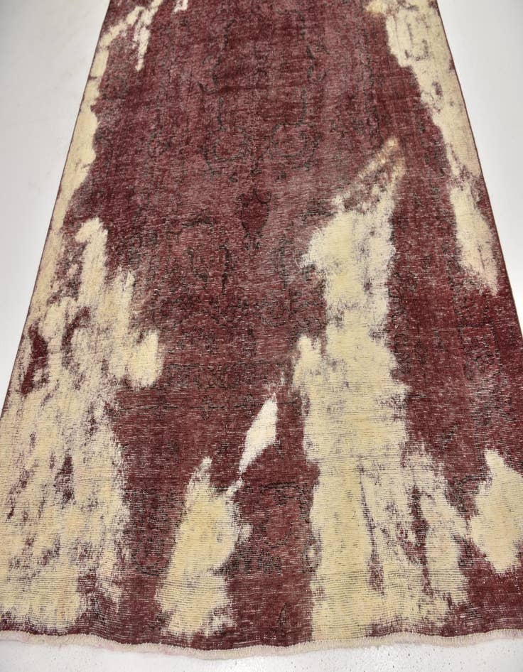 Detail image of  6' 10 x 9' 10  Hand Knotted Ultra Vintage Persian Wool Rug