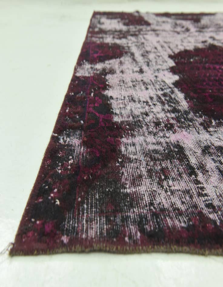 Detail image of  7' 8 x 11' 4  Hand Knotted Ultra Vintage Persian Wool Rug