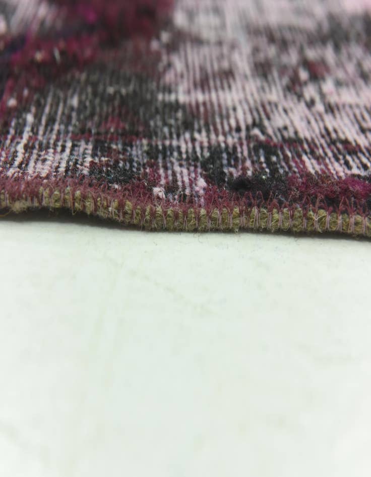 Detail image of  7' 8 x 11' 4  Hand Knotted Ultra Vintage Persian Wool Rug