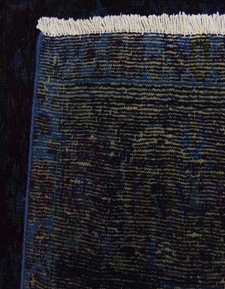 Detail image of  8' x 12'  Hand Knotted Ultra Vintage Persian Wool Rug