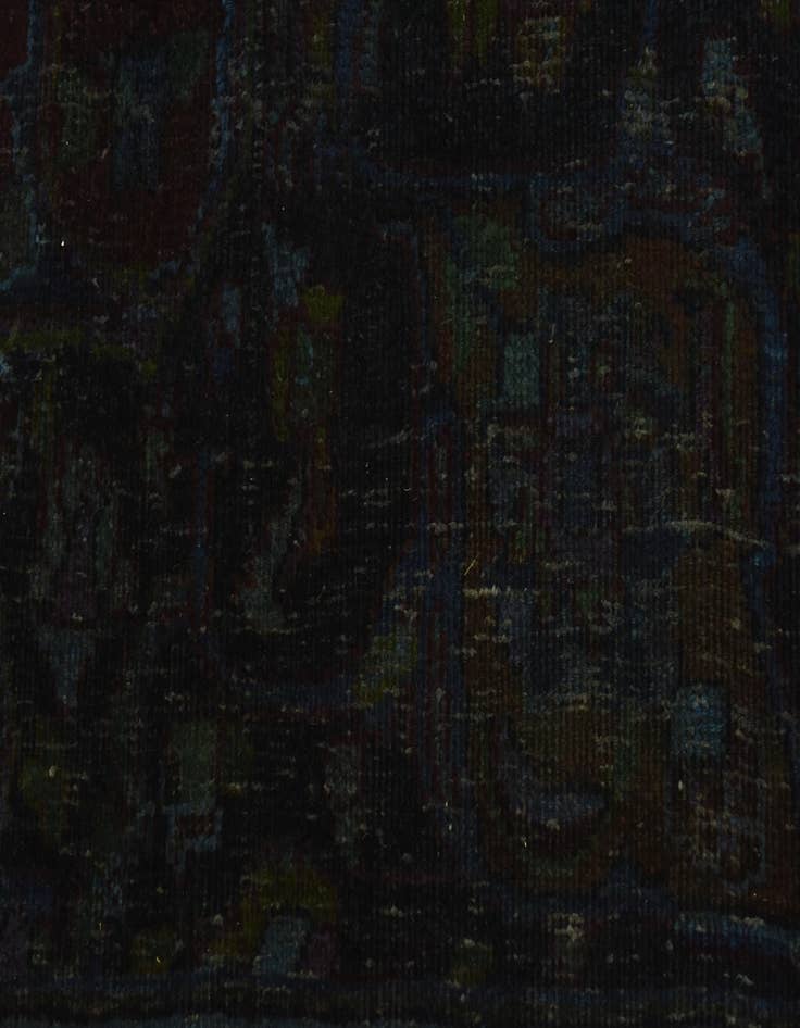 Detail image of  8' x 12'  Hand Knotted Ultra Vintage Persian Wool Rug