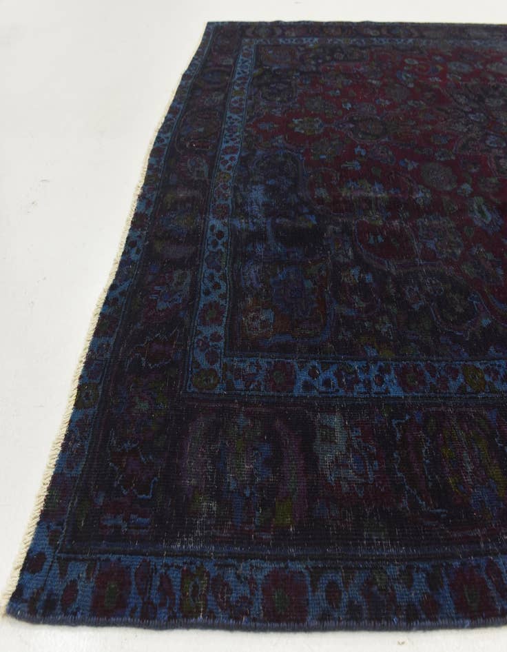 Detail image of  8' x 12'  Hand Knotted Ultra Vintage Persian Wool Rug