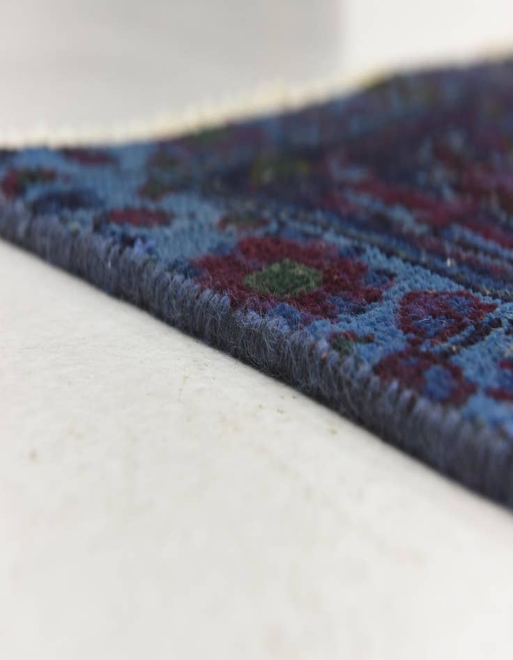 Detail image of  8' x 12'  Hand Knotted Ultra Vintage Persian Wool Rug