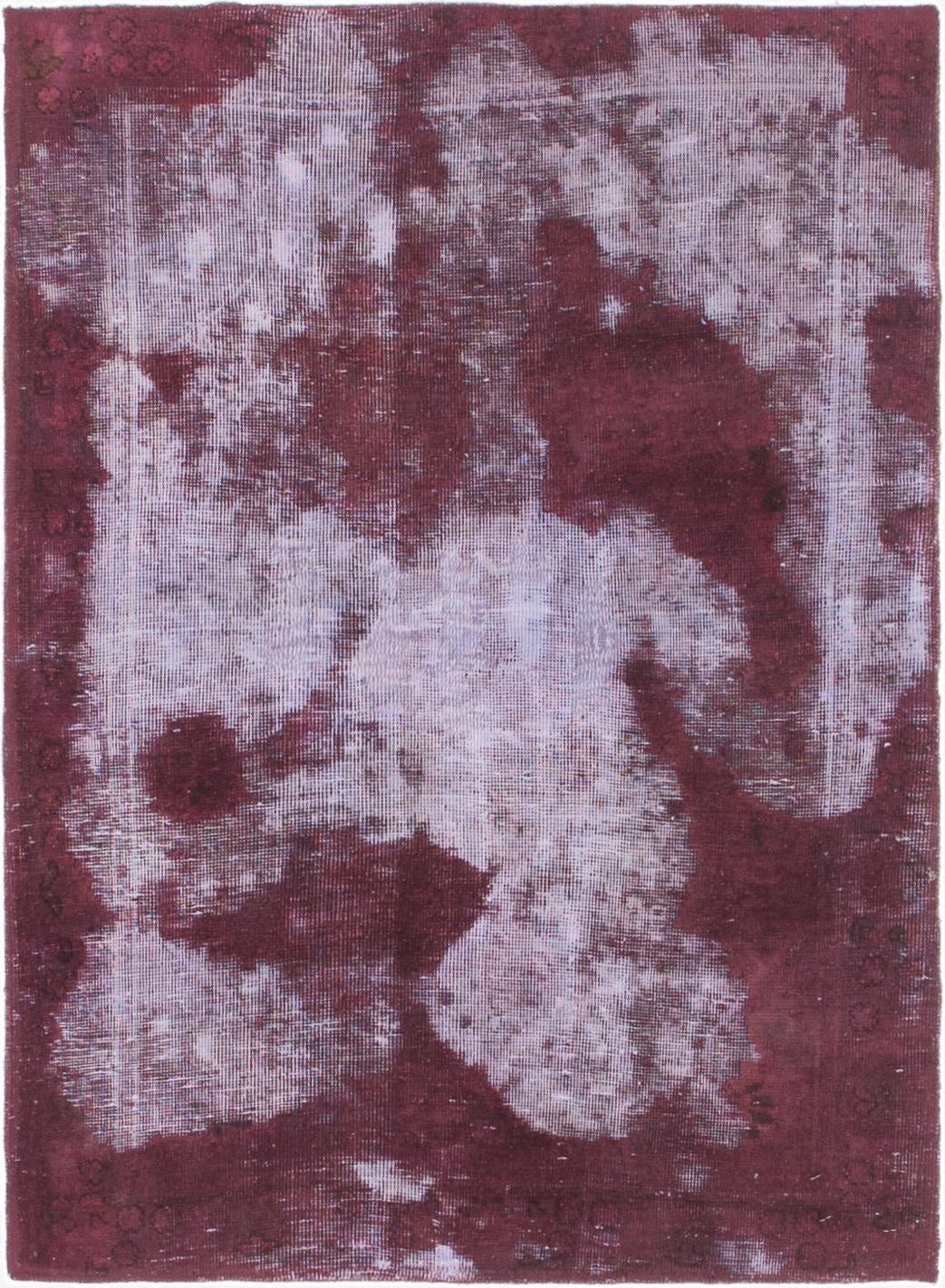  3' x 4' 2  Hand Knotted Ultra Vintage Persian Wool Rug