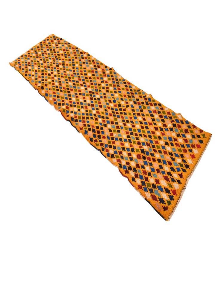 Detail image of  2' 9 x 9' 4  Hand Knotted Balouch Wool Runner Rug