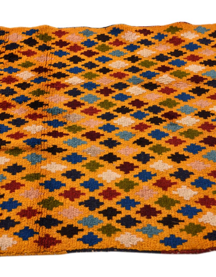 Detail image of  2' 9 x 9' 4  Hand Knotted Balouch Wool Runner Rug