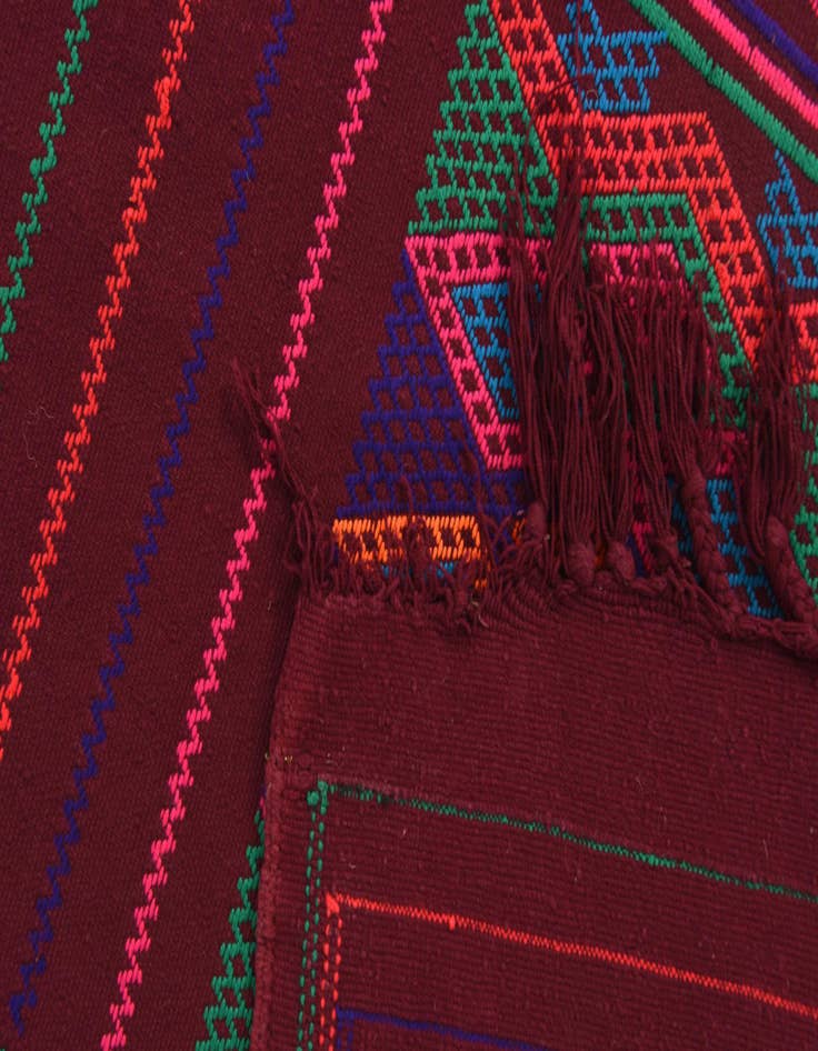 Detail image of  2' 8 x 8' 7  Hand Knotted Kilim Fars Persian Wool Runner Rug