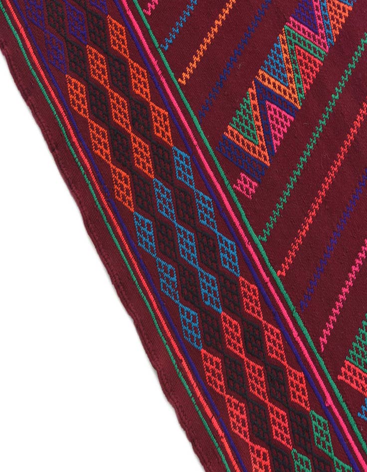 Detail image of  2' 8 x 8' 7  Hand Knotted Kilim Fars Persian Wool Runner Rug