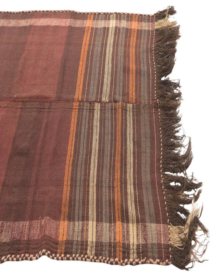 Detail image of  5' 3 x 10' 3  Hand Woven Kilim Fars Wool Runner Rug