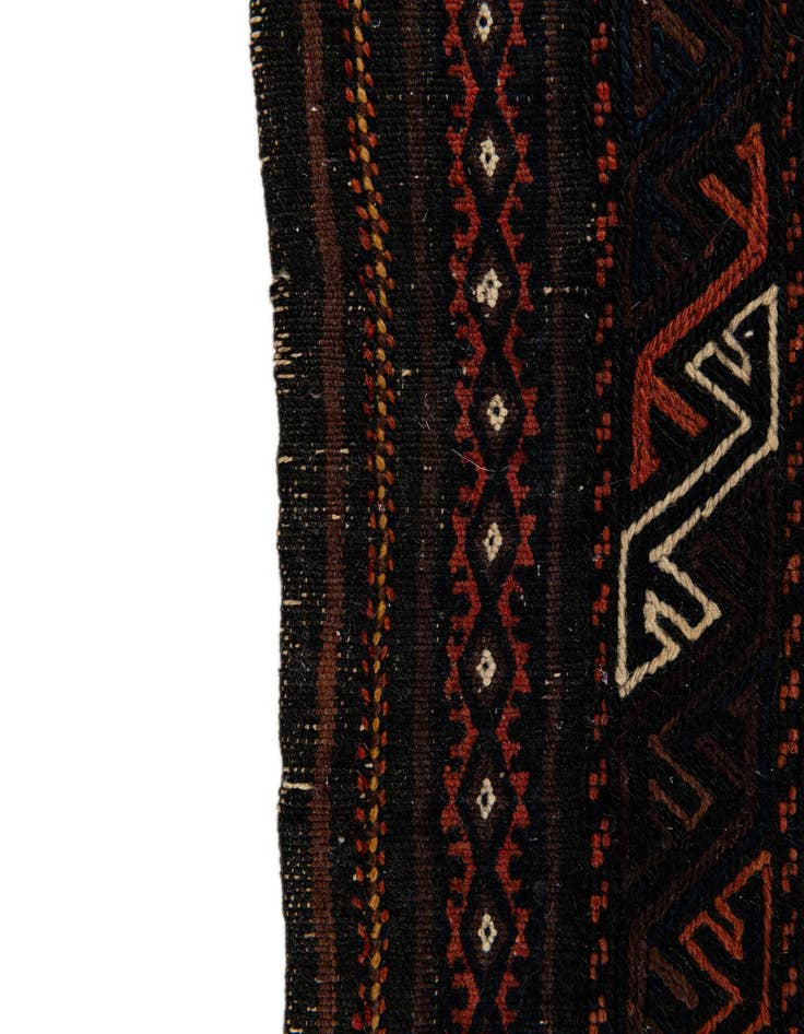 Detail image of  2' 6 x 2' 7  Hand Knotted Balouch Persian Wool Square Rug