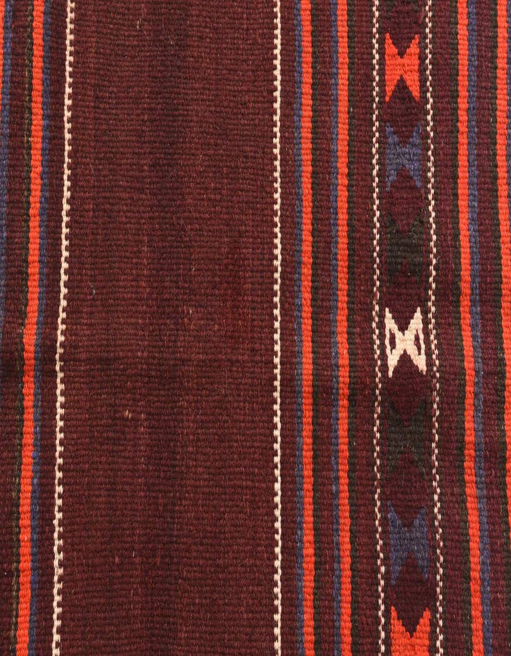 Detail image of  3' 4 x 3' 5  Hand Woven Kilim Modern Wool Square Rug