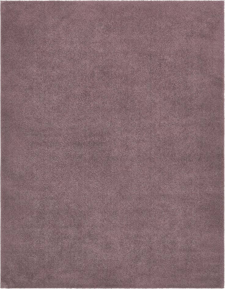 Detail image of  8' x 10' Solid Shag Rug