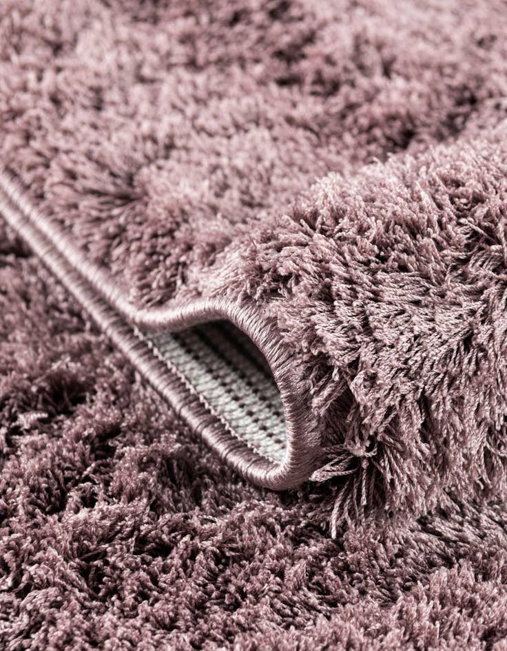 Detail image of  8' x 10' Solid Shag Rug