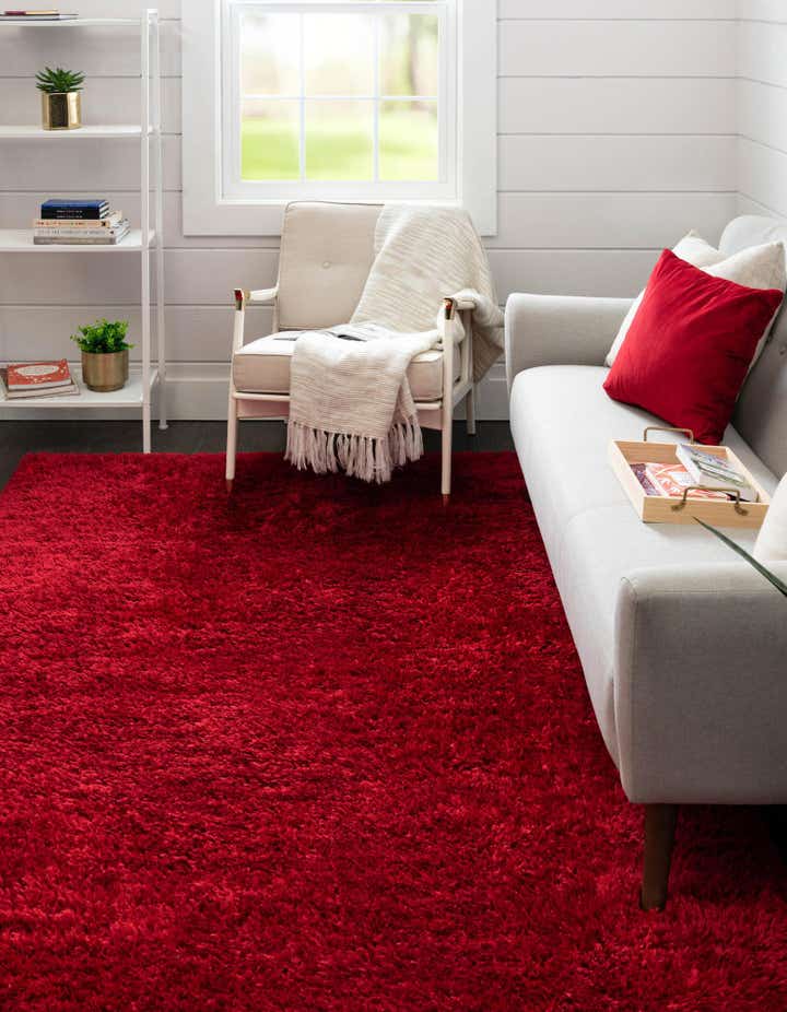 Merlot 2' x 3' Infinity Shag Rug | Rugs.com