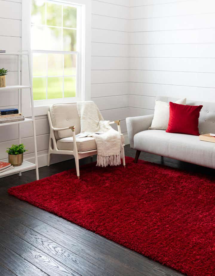 Merlot 2' x 3' Infinity Shag Rug | Rugs.com