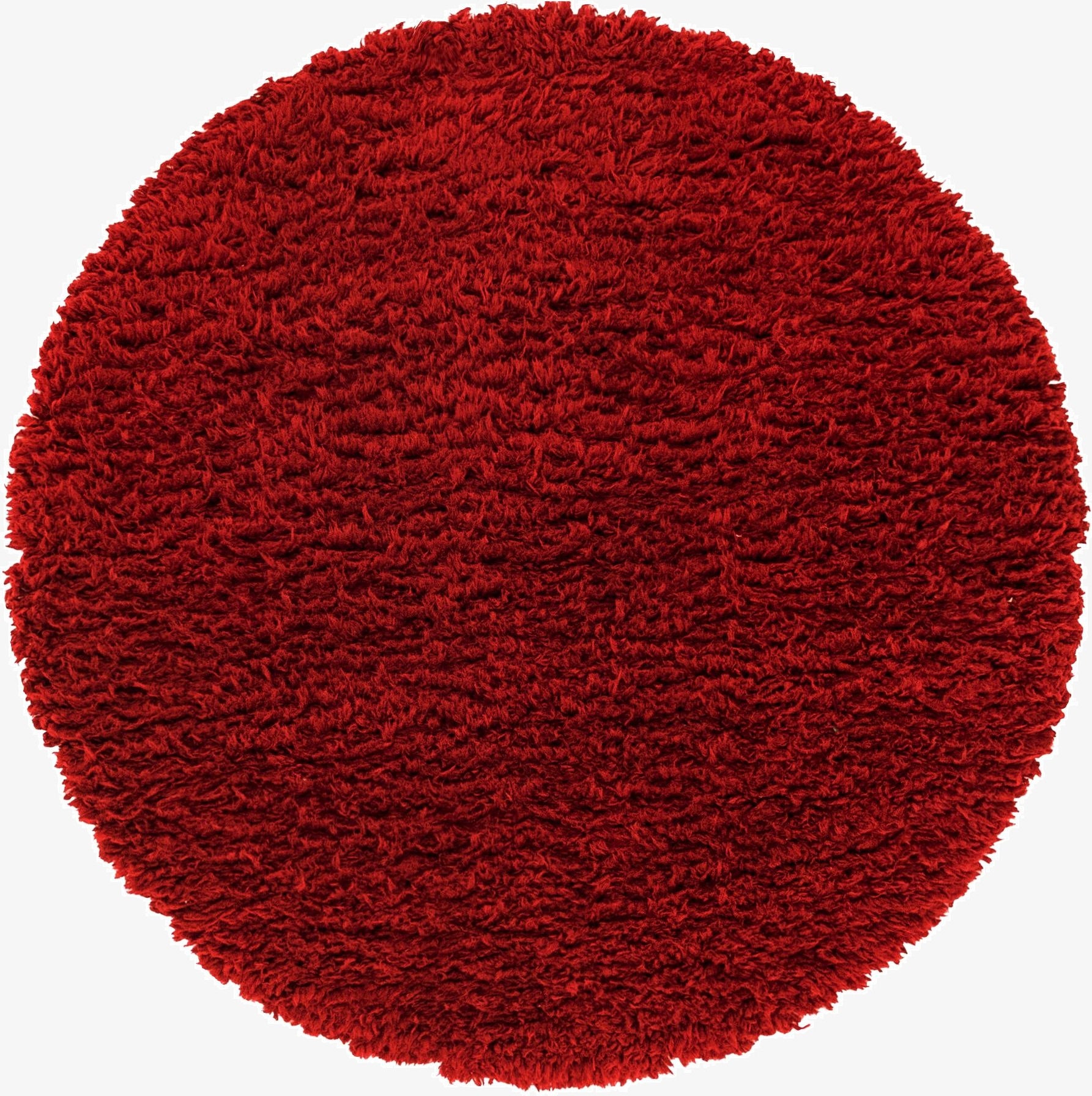  4' x 4' Infinity Shag Round Rug