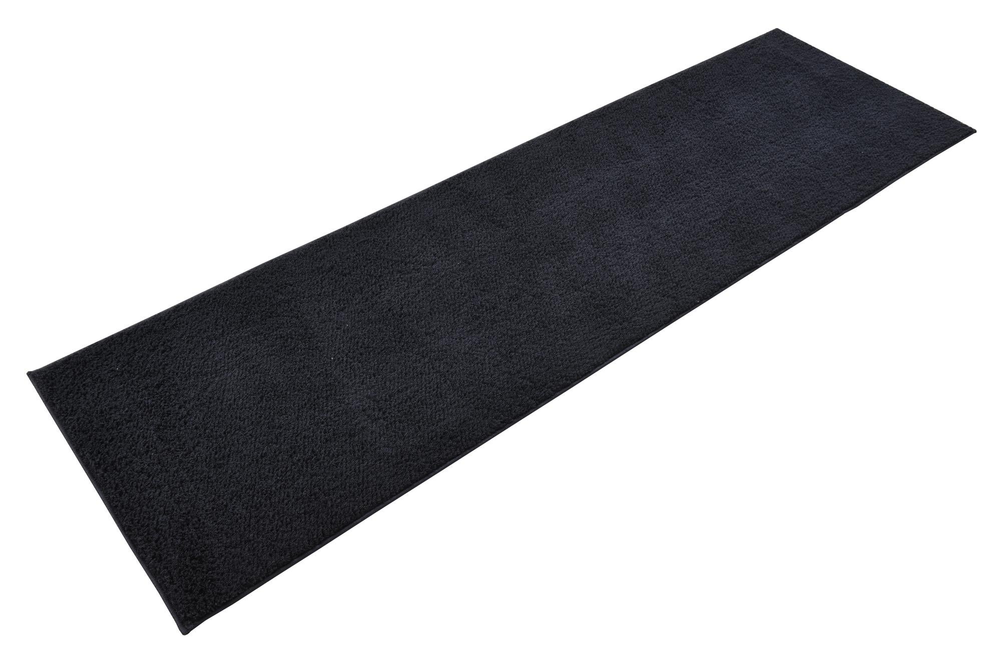  2' x 6' 9 Solid Shag Runner Rug
