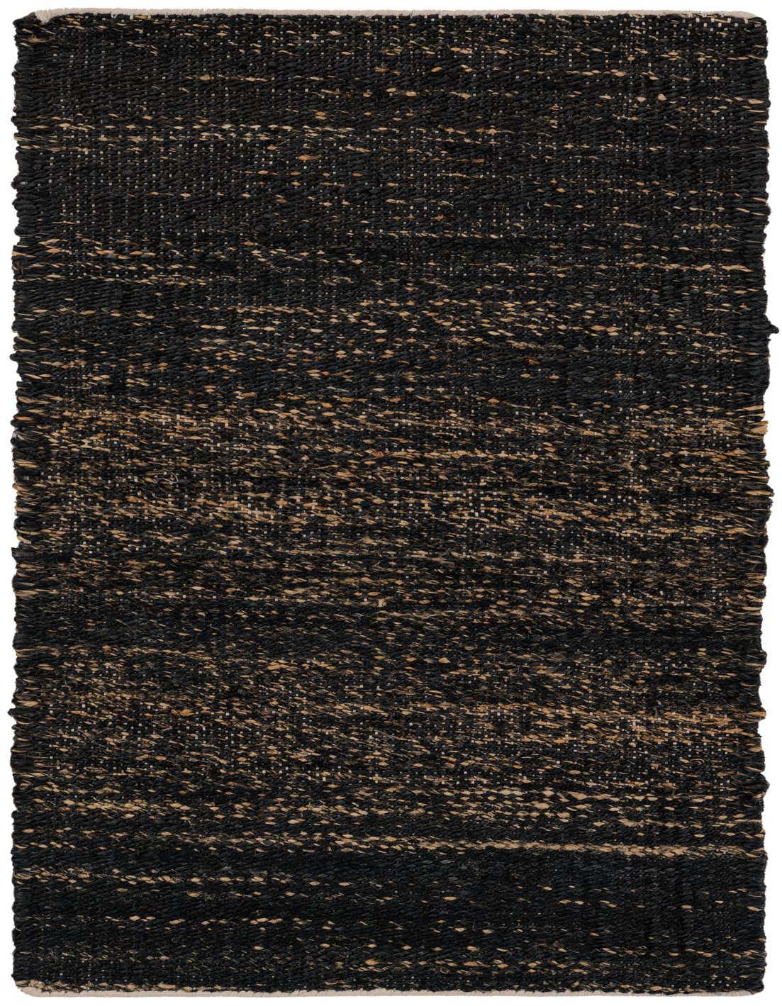 A 4 ft runner rug from the Rugs.com Palm Beach Jute collection, featuring a textured flatweave in dark blue with natural jute accents.