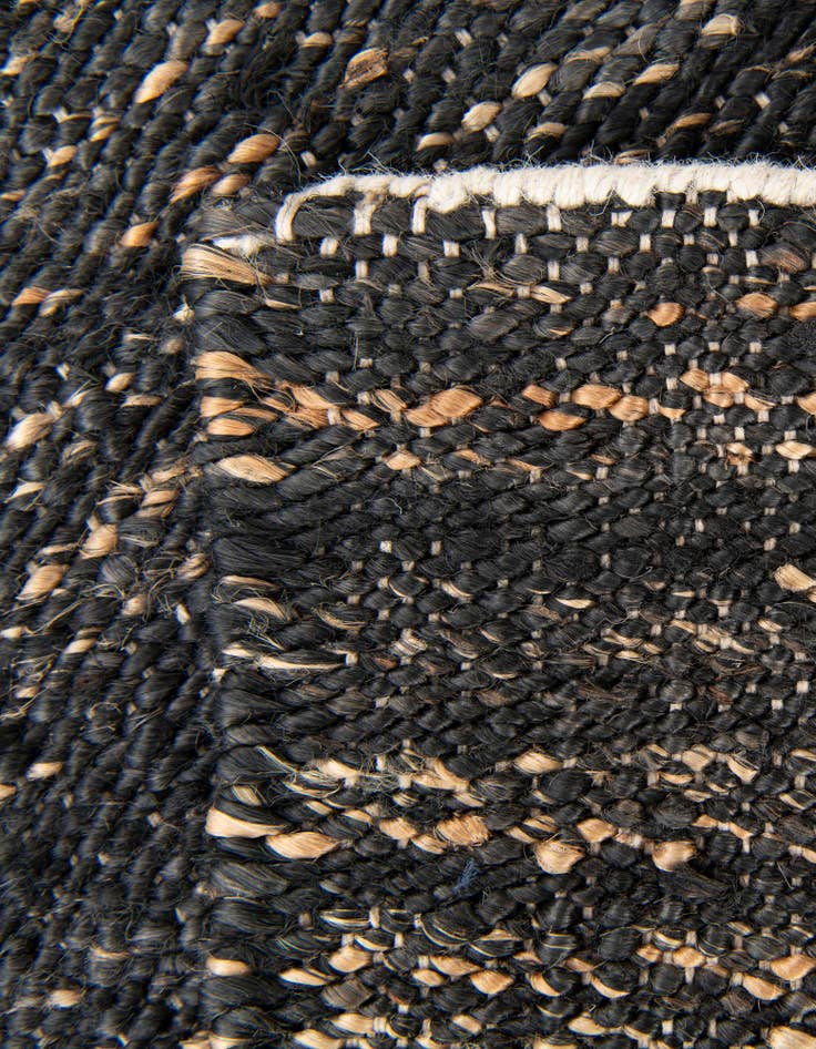 Detail image of  2' x 4' 1  Hand Woven Palm Beach Jute Runner Rug