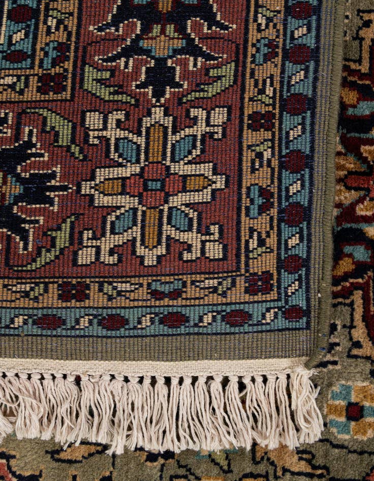 Detail image of  5' 3 x 8' 6  Hand Knotted Bokhara Wool Rug