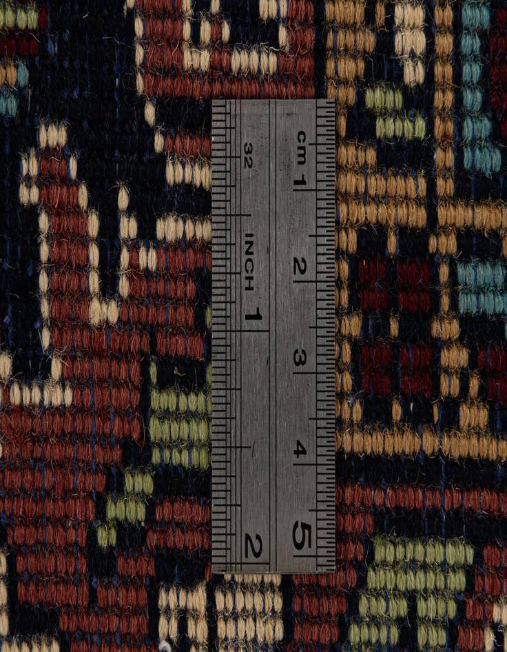 Detail image of  5' 3 x 8' 6  Hand Knotted Bokhara Wool Rug