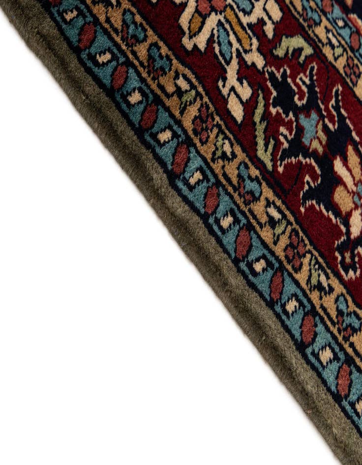 Detail image of  5' 2 x 8' 6  Hand Knotted Bokhara Wool Rug