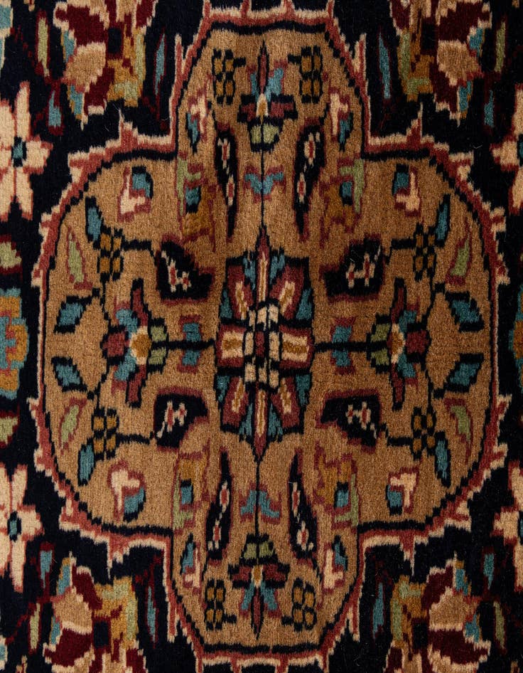 Detail image of  5' 2 x 8' 6  Hand Knotted Bokhara Wool Rug