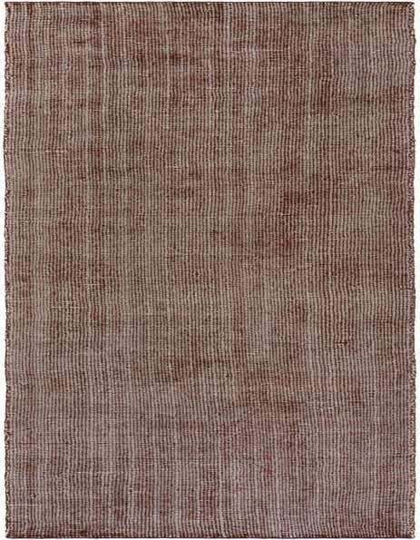 A 12 ft runner rug from the Jill Zarin English Manor collection, featuring a modern textured pattern in varying shades of brown and tan, ideal for a hallway.
