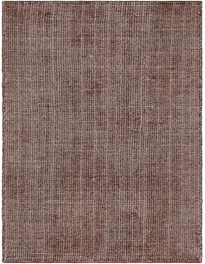 A 6 ft runner rug from the Jill Zarin English Manor collection, featuring a modern textured pattern in various shades of brown and tan.