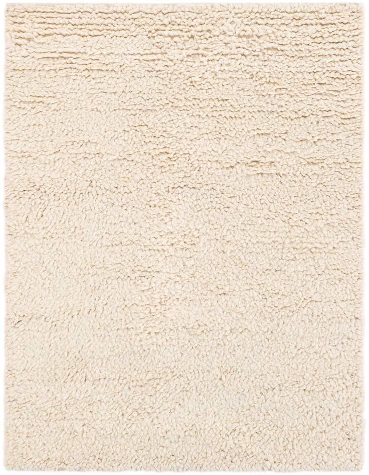 Detail image of  4' 1 x 6' 1  Hand Woven Haka Deluxe Shag Rug