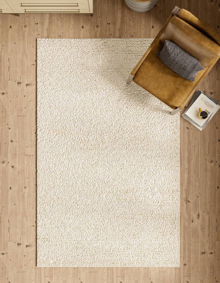 Detail image of  7' 10 x 10'  Hand Woven Haka Deluxe Shag Rug