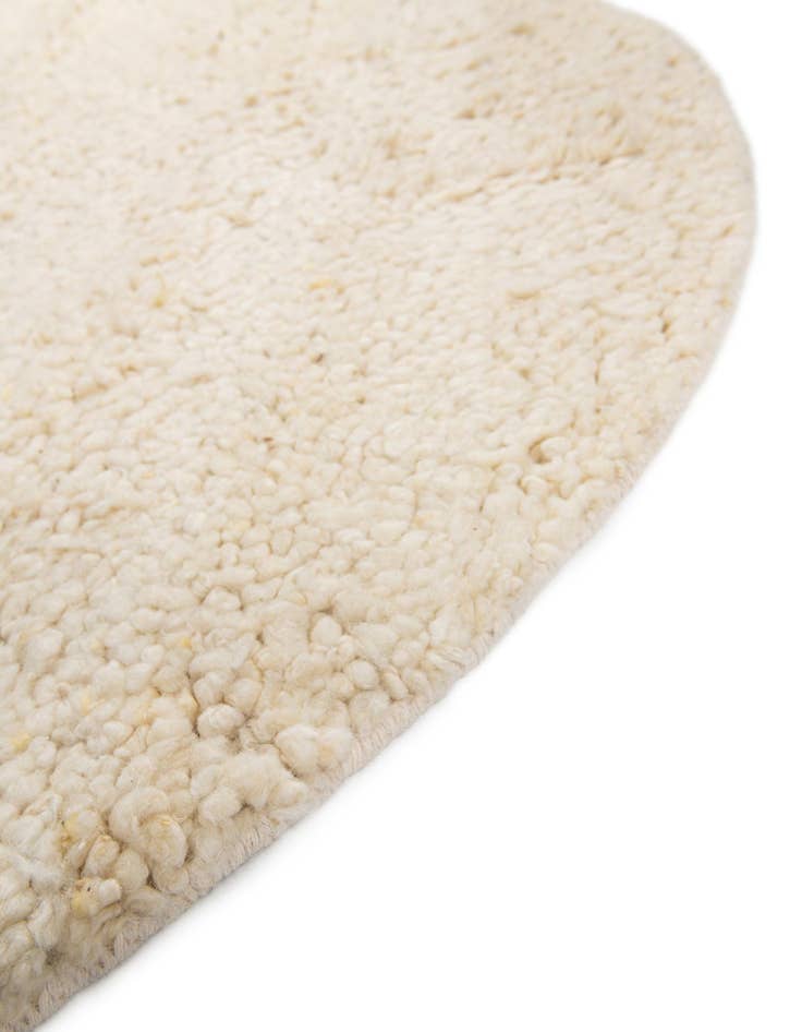 Detail image of  10' x 10'  Hand Woven Haka Deluxe Shag Round Rug