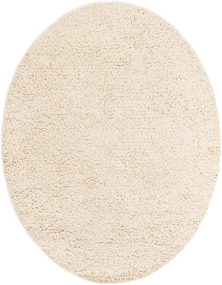 Detail image of  6' 1 x 6' 1  Hand Woven Haka Deluxe Shag Round Rug