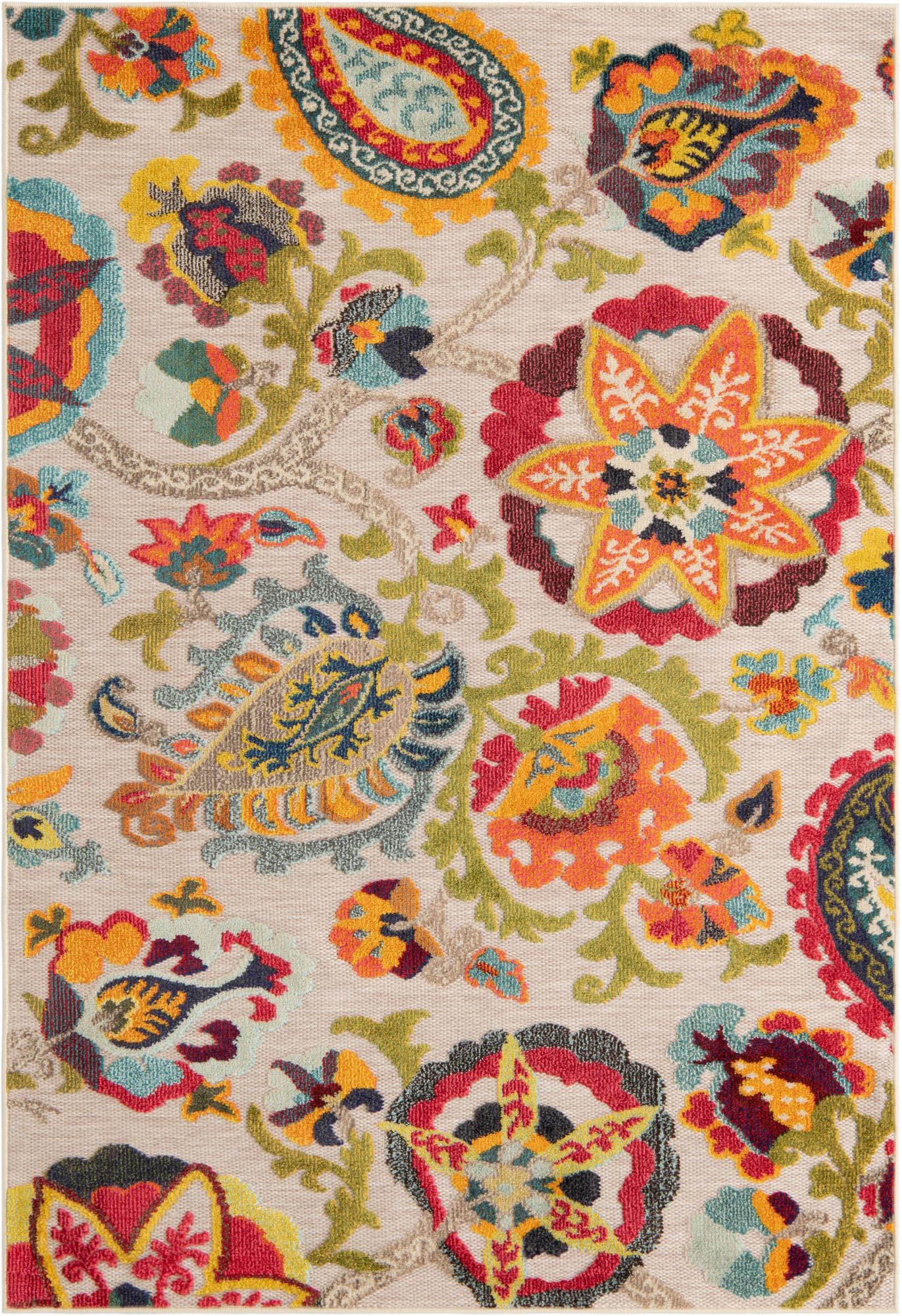 Rug Multicolored Beige Swatch link