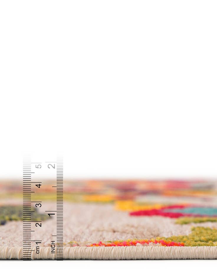 Detail image of  7' 10 x 10'  Washable Casablanca Indoor / Outdoor Rug