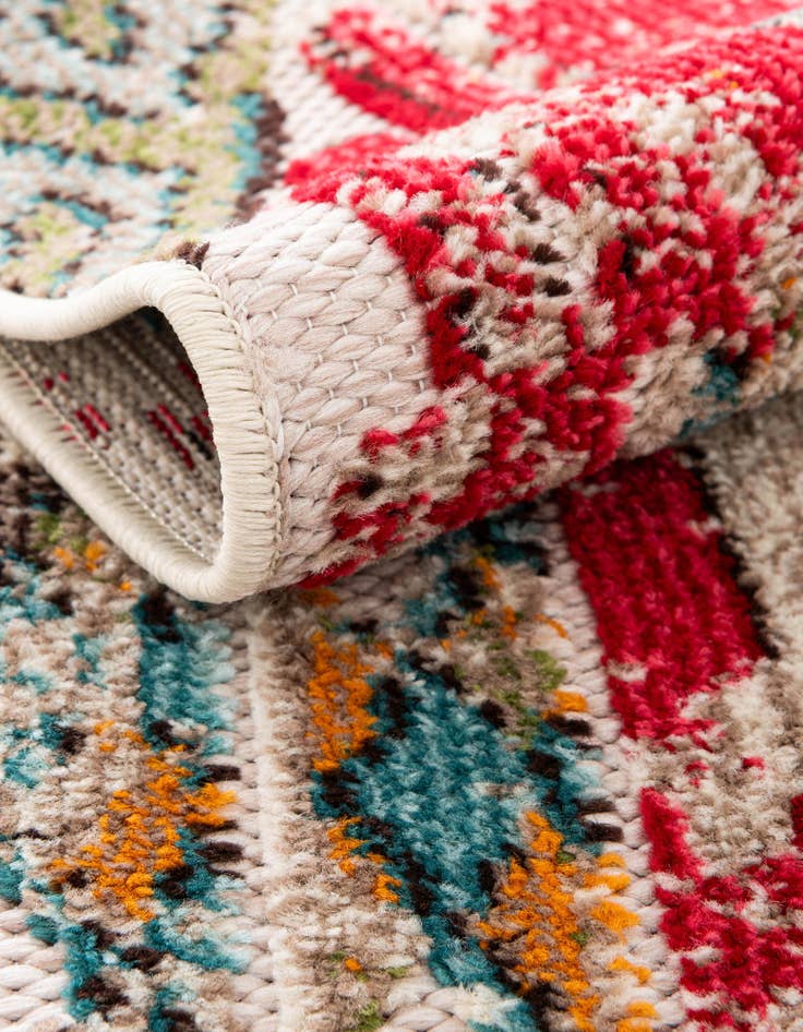 Detail image of  3' x 3'  Washable Casablanca Indoor / Outdoor Round Rug