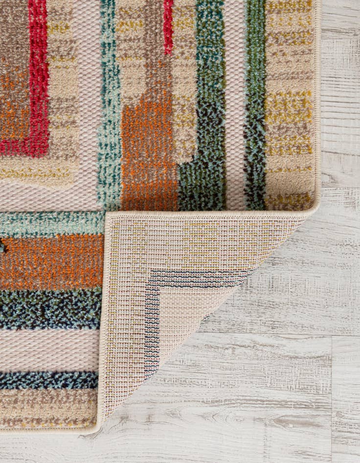 Detail image of  2' 7 x 10'  Washable Casablanca Indoor / Outdoor Runner Rug