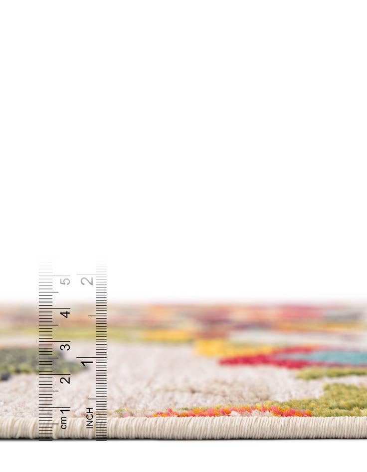 Detail image of  10' x 10'  Washable Casablanca Indoor / Outdoor Square Rug