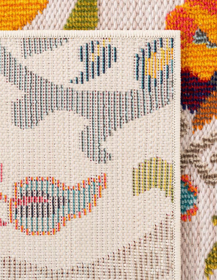 Detail image of  10' x 10'  Washable Casablanca Indoor / Outdoor Square Rug