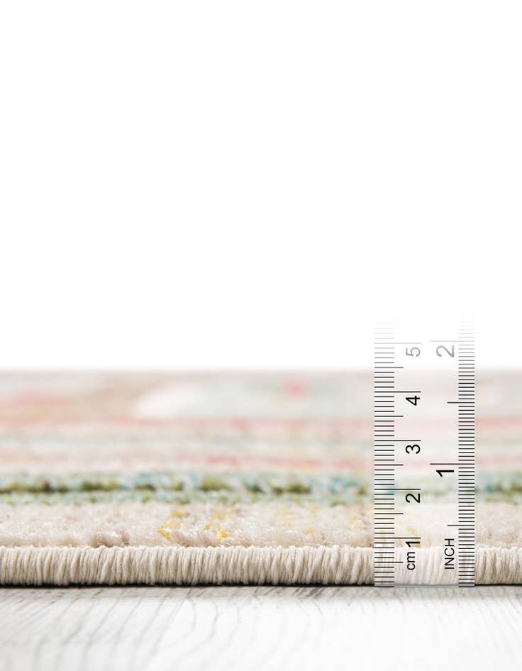 Detail image of  7' 10 x 7' 10  Washable Casablanca Indoor / Outdoor Square Rug