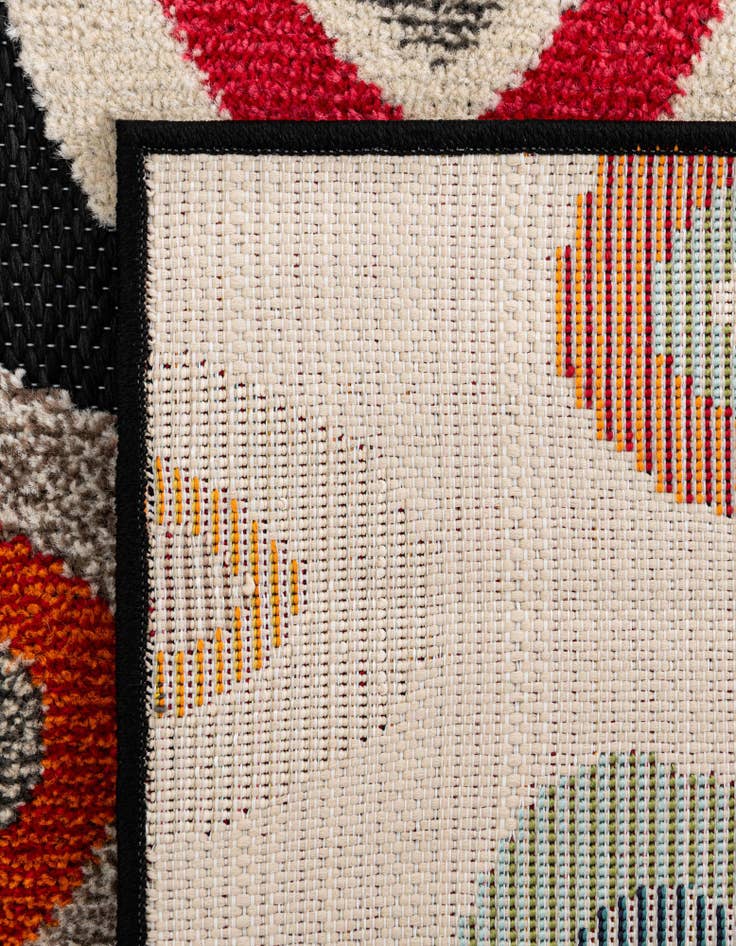 Detail image of  7' 10 x 10'  Washable Casablanca Indoor / Outdoor Rug