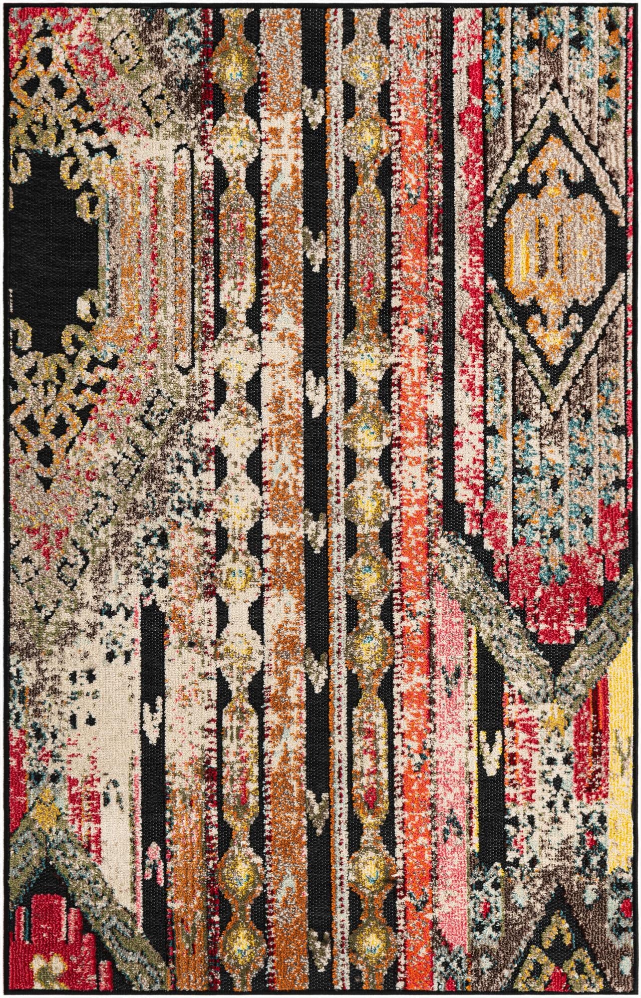  4' x 6'  Washable Casablanca Indoor / Outdoor Rug